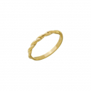 ANEL CORDA - BANHADO A OURO