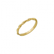 ANEL CORDA - BANHADO A OURO
