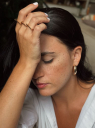ANEL RETO LISO FINO CAROL - BANHADO A OURO