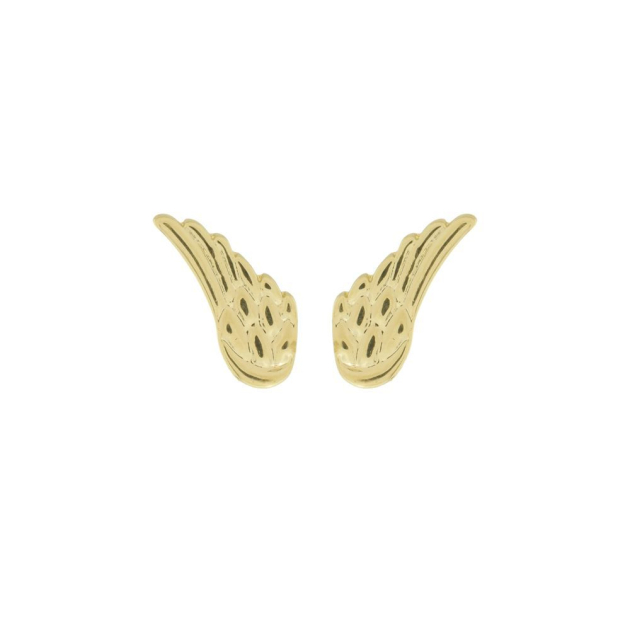 BRINCO ASA LISO - BANHADO A OURO