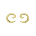 BRINCO CARACOL - BANHADO A OURO