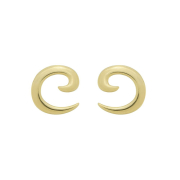 BRINCO CARACOL - BANHADO A OURO