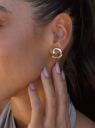 BRINCO CARACOL - BANHADO A OURO