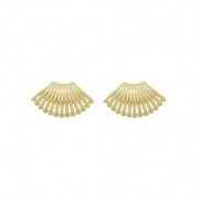 BRINCO EAR CUFF GARRAS LISO - BANHADO A OURO