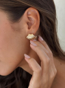 BRINCO EAR CUFF GARRAS LISO - BANHADO A OURO