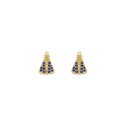 BRINCO NOSSA SENHORA MICRO  - BANHADO A OURO