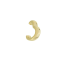 BRINCO PIERCING CORAÇÃO PEQUENO - BANHADO A OURO