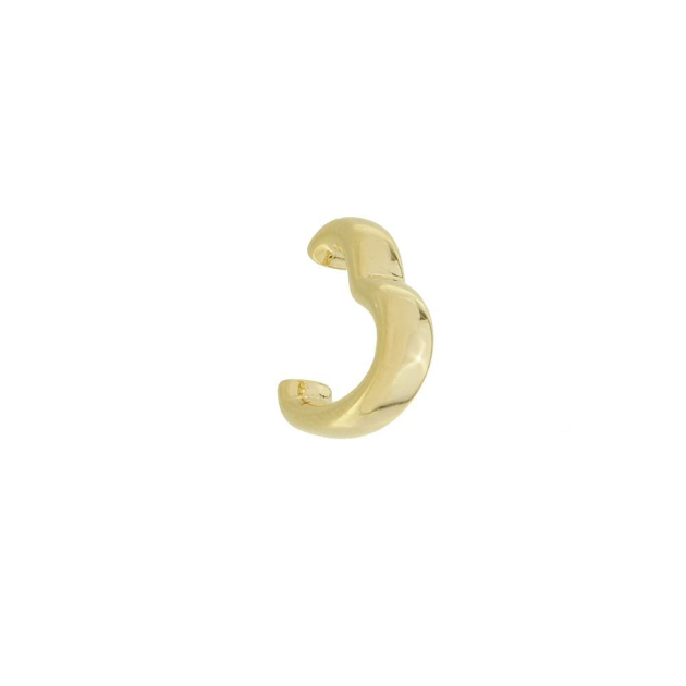 BRINCO PIERCING CORAÇÃO PEQUENO - BANHADO A OURO