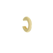 BRINCO PIERCING LISO P - BANHADO A OURO
