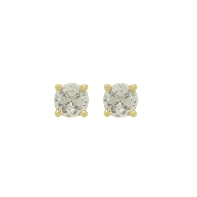 BRINCO PONTO DE LUZ 4 GARRAS P - BANHADO A OURO