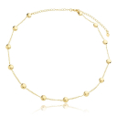 COLAR CHOKER AMANDA - BANHADO A OURO