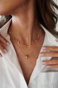 COLAR CHOKER AMANDA - BANHADO A OURO