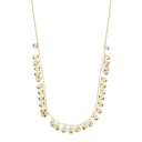 COLAR CHOKER BOLINHAS AMASSADAS - BANHADO A OURO