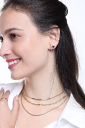 COLAR CHOKER CORDÃO BAIANO BANHADO A RÓDIO BRANCO