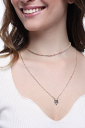 COLAR CHOKER RIVIERA COLORIDA - OURO