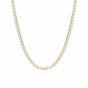 COLAR CHOKER RIVIERA CRISTAL - OURO