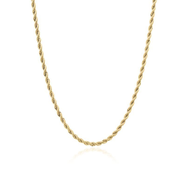 COLAR CORDÃO BAIANO 45 CM - OURO