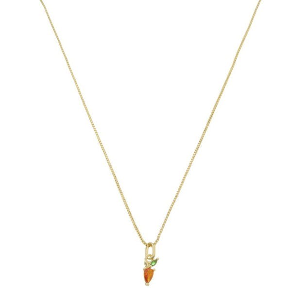 COLAR INFANTIL CENOURINHA - BANHADO A OURO