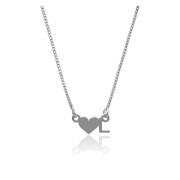 COLAR NAMORADOS PERSONALIZADO - RÓDIO BRANCO