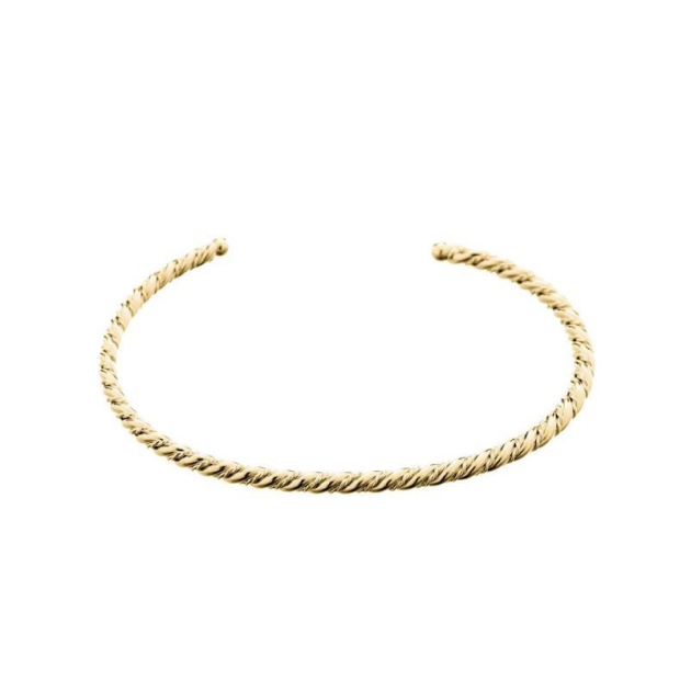 PULSEIRA BRACELETE CORDÃO BAIANO - OURO