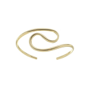 PULSEIRA BRACELETE ORGÂNICO ONDA - BANHADO A OURO