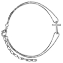 PULSEIRA DUPLA DE CRUZ - RÓDIO BRANCO