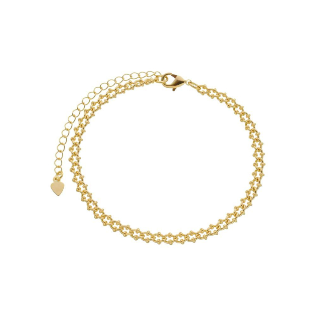 PULSEIRA MALHA CIRIANE BANHADA A OURO