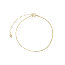 PULSEIRA MALHA DIAMANTADA - BANHADO A OURO