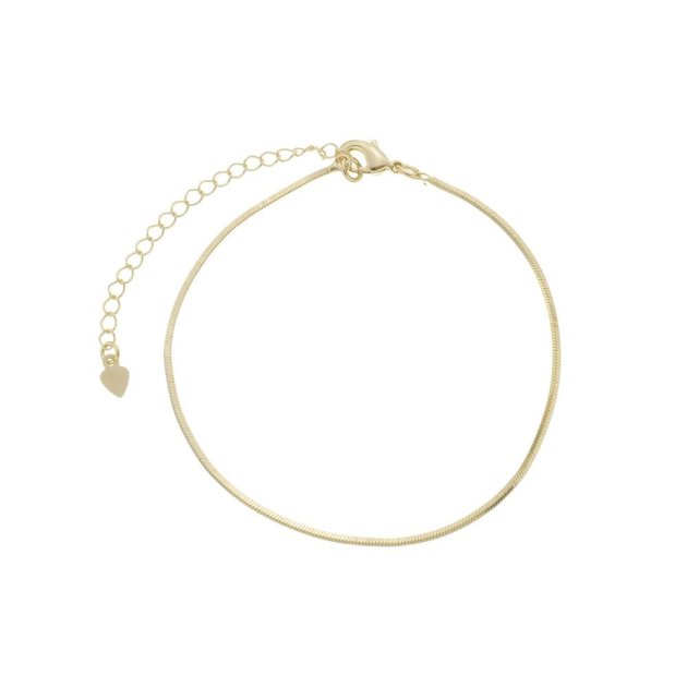 PULSEIRA MALHA DIAMANTADA - BANHADO A OURO