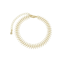 PULSEIRA RABO DE SEREIA - BANHADO A OURO