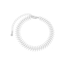 PULSEIRA RABO DE SEREIA - BANHADO A RÓDIO BRANCO